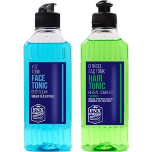 Fnx Yüz Temizleme Toniği 250 ml + Bitkisel Saç Toniği 250 ml