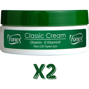 Klasik Nemlendirici Krem 175 ml 2 Adet