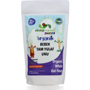 Ekoloji Market Organik Bebek Glutensiz Tam Yulaf Unu
