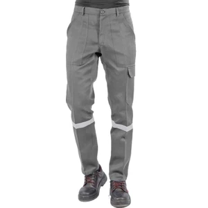 Ssm Sesam Grup 0201 16x12 Gabardin Reflektörlü Kargo Cepli Yazlık İş Pantolonu