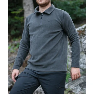 Huğlu Outdoor Koyu Gri Polar Sweatshirt