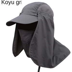 Wonderful Day Erkek Balıkçı Şapkası - Gri (Yurt Dışından)