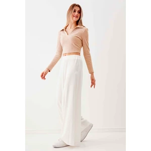 V Yaka Crop Bluz