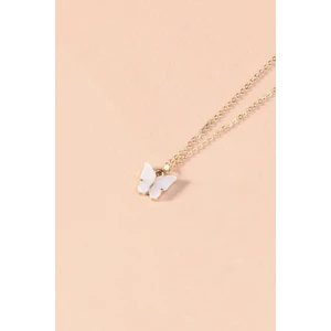 New Obsessions Kelebek Uçlu Düz Zincir Kolye