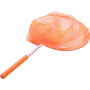 Açık Yakalama Yakalama Kelebek Ağı Balık Ağı Çanta Paslanmaz Çelik Teleskopik Balık Ağı Aracı Açık Teleskopik Taşınabilir Yakalama Yakalama Ağı-Turuncu (Yurt Dışından)