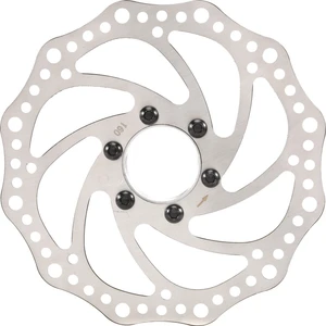 Bisiklet Fren Diski Rotor 160MM Paslanmaz Çelik Yol Bisikleti Disk Fren Aksesuarları, 48MM Flanş Diyagonal Delikli(Yurt Dışından)