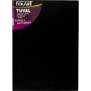 Tuval Std Black Ferart 25 x 45 cm