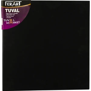 Tuval Std Black Ferart 30 x 30 cm