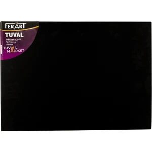 Tuval Std Black Ferart 90 x 100 cm