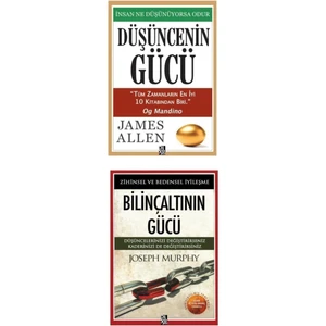 Düşüncenin Gücü + Bilinçaltının Gücü 2'Li Kitap