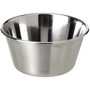 IKEA Metal Servis Kasesi Paslanmaz Çelik Meridyendukkan 13 cm Çerezlik -1 Adet