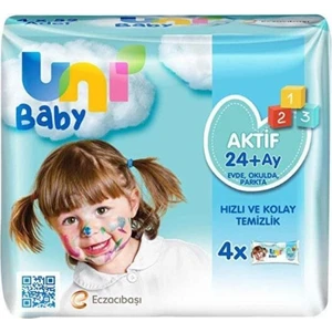 Uni Baby Aktif Islak Mendil 4 x 52
