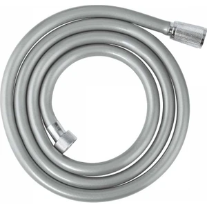YT18 Güçlü Pvc Kopmaz Kırılmaz Gri Banyo Duş Spiral Hortumu 150CM