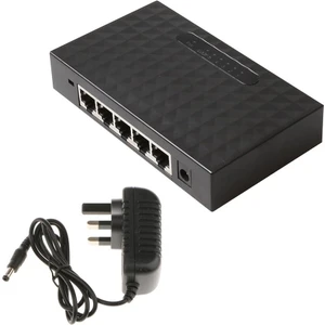 5-Port 1000MBPS Ethernet Anahtarı Lan Network Hub Genişletici Splitter Yönlendirici (Yurt Dışından)