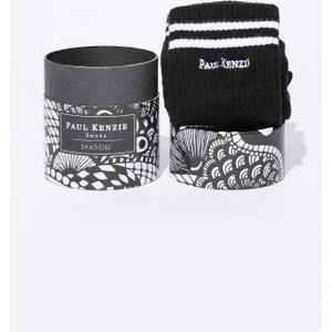 Paul Kenzie Motley Socks Unisex Nakışlı Uzun Tenis Çorap - Shadow