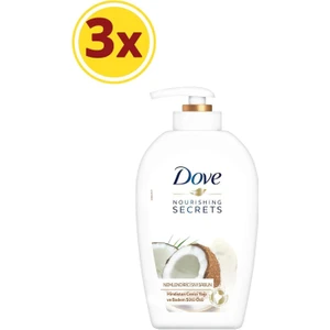 Hindistan Cevizi & Badem Sütü Özlü Nemlendirici Sıvı Sabun 500 ml x 3 Adet