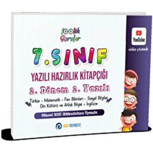 NSN Yayınevi 7. Sınıf Yazılı Hazırlık Kitapçığı 2. Dönem 2. Yazılı
