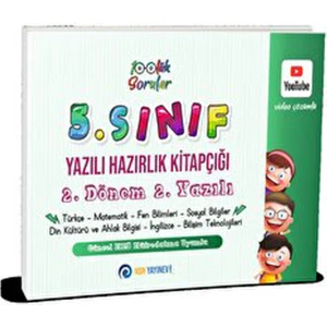 NSN Yayınevi 5. Sınıf Yazılı Hazırlık Kitapçığı 2. Dönem 2. Yazılı