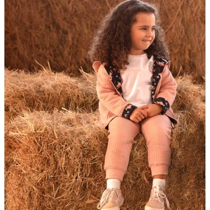 Miela Kids Kapitone Pantolon - Somon