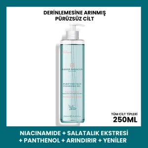 Bahar Babacan Niacinamide Ve Salatalık Özlü Arındırıcı Yüz Temizleme Ve Yüz Yıkama Jeli 250ml