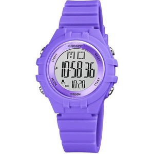 CK-3716PE Dijital Silikon Kordon Mor Çocuk Kol Saati