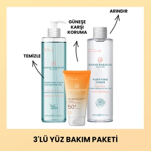 Bahar Babacan 3'lü Yüz Bakım Paketi