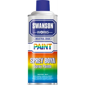 Swanson Works Siyah Sprey Boya 400 ml