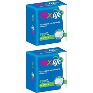 Flexi Life Hasta Alt Açma Yatak Koruyucu Örtü 60*90 cm Klasik 60 Adet (2pk*30)