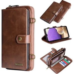 Apple iPhone 14 Çok Fonksiyonlu Cüzdan Telefon Kılıfı (Yurt Dışından)