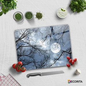 Gece Desen | Cam Kesme Tahtası - Cam Kesme Tablası | 30cm x 40cm
