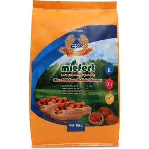 Bor Zn Fe Mikro Bitki Besin Maddeleri Karışımı Gübre 10 kg