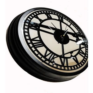 Aynalı Modern Duvar Saati