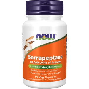 Supplements Serrapeptase Enzyme 60 Vegan Kapsül