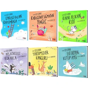 Ezo Sunal Uykusu Kaçan Kaplumbağa – Kabuğuna Sığmayan Yengeç – Karnı Acıkan Kedi +3 Kitap