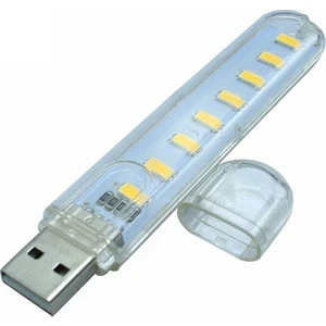 8 Ledli Taşınabilir Büyük USB LED Işık Gece Lambası