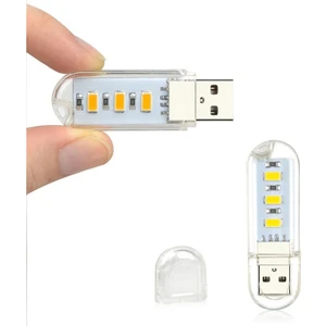 Taşınabilir USB LED Işık Gece Lambası Mini Flash LED