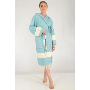 Buldan Concept Celena Peştemal Bornoz Turkuaz