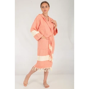 Buldan Concept Celena Peştemal Bornoz Turuncu