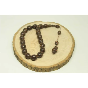 Yaşam Tohumu Tarçın Kokulu 17'lik Efe Tesbih 12*15mm (25365)