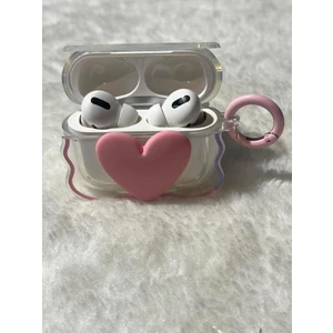 Airpods Pro Uyumlu Kalpli Şeffaf Kulaklık Kılıfı