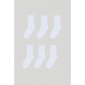 Mem Socks 6'lı Unisex Pamuk Soket Çorap