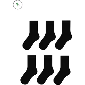 Mem Socks 6'lı Unisex Çocuk Bambu Soket Çorap