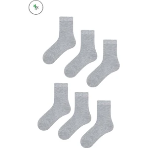 Mem Socks 6'lı Unisex Çocuk Bambu Soket Çorap
