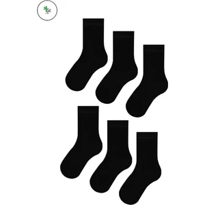 Mem Socks 6'lı Unisex Çocuk Bambu Soket Çorap