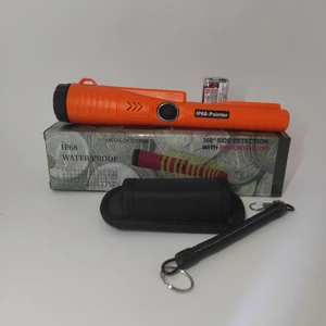 Pointer IP68 Su Geçirmez Güçlendirilmiş  360° Metale Duyarlı Define Dedektörü Pil Kılıf Hediyeli Altın Gümüş Metal Arama Cihazı Hazine Sinyal Bulucu