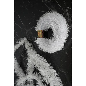 5 Metre Yılbaşı Çam Kapı Garlandı Beyaz