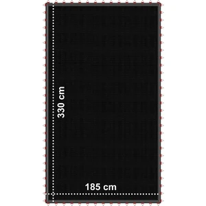 - TYP-018 Olimpik Trambolin Zıplama Ağı Siyah 185cmx330cm Olimpik Trambolin Zıplama Ağı