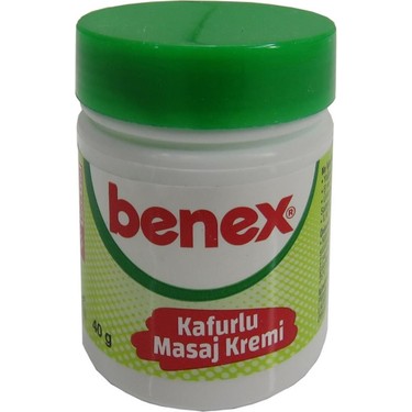 Benex Kafurlu Masaj Kremi 40 gr Rahatlatıcı Özellikler ile Fiyatı