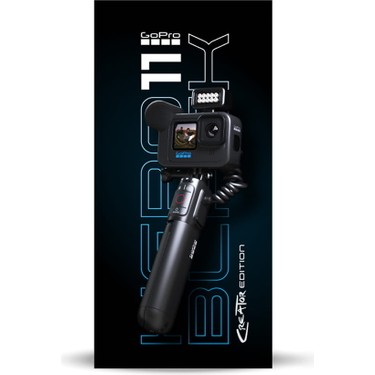 Gopro HERO11 Black Creator Edition(Resmi Türkiye Fiyatı, 5.0 Puanı İle