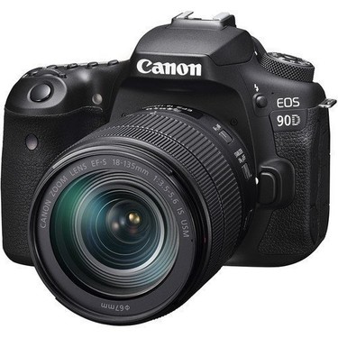 Canon EOS 90D + EF-S 10-18mmレンズセット Canon Eos 90D 18-135MM Nano Lens Kit Fiyatı, 5.0 Puanı İle